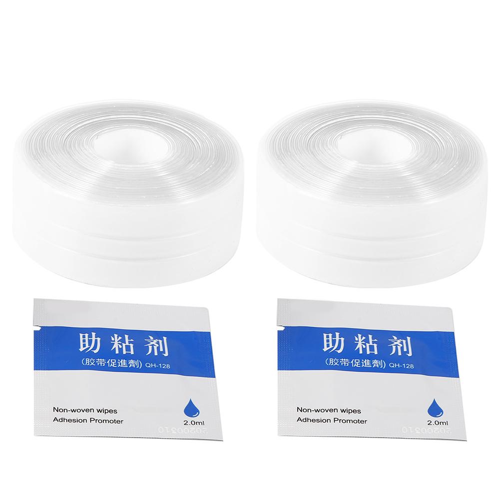 SelfAdhesive Waterproof Sealing Strip Caulking Tape for Kitchen Countertop Sink Bathroom Toilet