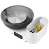 Pottery Wheel for Adults, 36 and 28 cm Turntables, 450W Electric Table Top Pottery Wheel with Foot Pedal, 30-300 RPM Adjustable Speed, Aluminum Body,