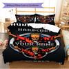 Name Custom Thunderdome Pattern Bedding Set Quilt Cover Pillowcase Home Decor Gift (1 * duvet cover + 2 * pillowcase, without core)