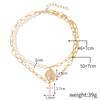 Pearl Necklace Crystal Heart Necklace Fashion Korean Wave Shiny Clavicle Chain Necklace Women Trending Party Gifts 25