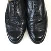 Vintage/LANCEL POLO CUP/Leather Full Brogue Wingtip Shoes/24.5/Black/BLACK/Closed Lacing Business Dress Shoes(USED)
