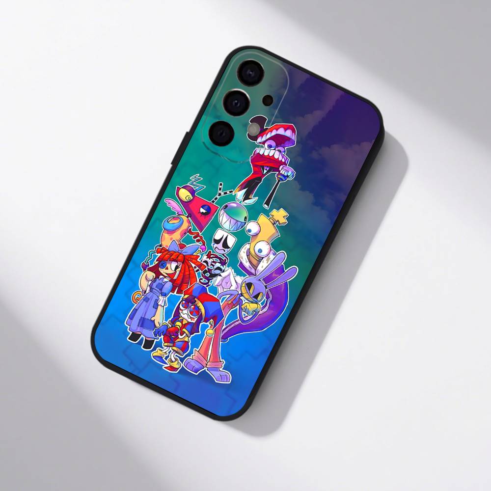 Incroyable Coque de Téléphone D-Digital C-Circus Pour Samsung S25,S24,S21,S22,S23,S30,Ultra,S20,Plus,Fe,Lite,5G Housse Noire