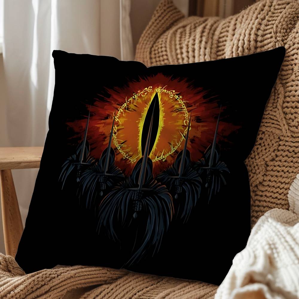 Ancient movie Lord of the Rings Pillow Case Pillow Case Living Room Sofa Cushion Cover Suitable For Home Bedroom Room Decoration