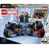 Конструктор LEGO Marvel 76260 Мотоциклы Черной Вдовы и Капитана Америки