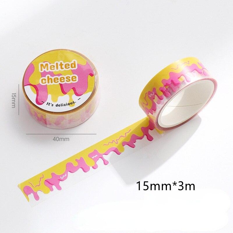 Beautiful Wash Tape Flower Plant Japanese Masking Adhesive Tape Decors Scrap Booking Sticker Label