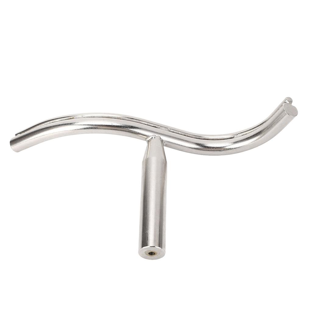 S Curved Lathe Tool Rest 1 Inch Post Alloy Steel Woodworking Bowl Turning Tool Holder