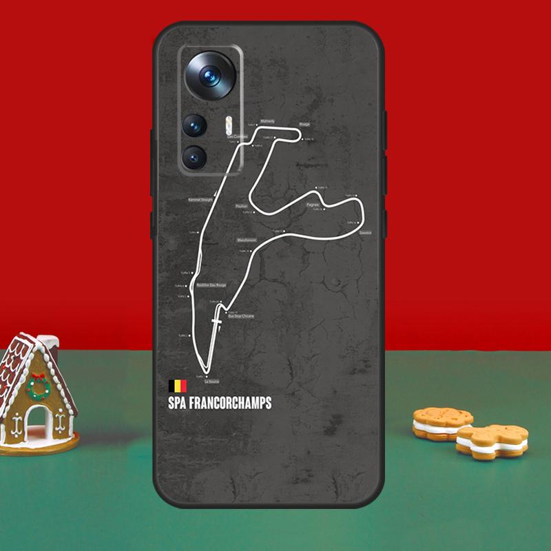 Formula 1 F1 Racing Circuit Case For Xiaomi 13T Pro 14 Ultra 12 13 Lite 11T 12T POCO F5 M6 X3 X4 X5 X6 Pro F3 M5s Cover