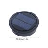 Solar Cap Replacements LED Warm Lighting Garden Decor Solar Panel For Outdoor Lights For Outdoor Patio Deck Fence Lawn Yard