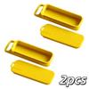 2pcs Portable Storage Case Mini Storage Box Plastic Sliding Lid Small Item Container Handle Multicolor Small Storage Box