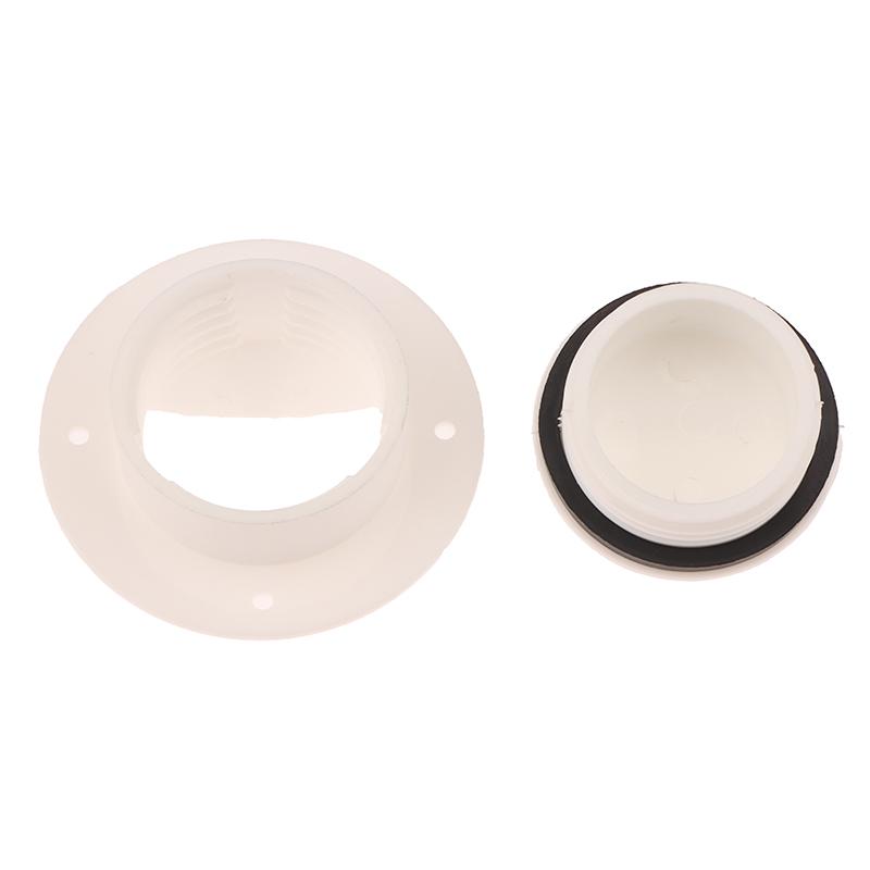 Bujão de Barco Branco Universal Tampa de Rosca Montagem Bujão Rolha Marinho Bujão de Dreno de Barco Tampa de Rosca Para Viveiros de Peixes Freezers de Barco Iates