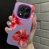 Cherry Flower Print Clear Case for Xiaomi Mi 11 Lite 13T 12T Pro Back Phone Cover