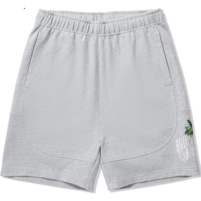 Li Ning X Billionaire Boys Club Collaboration Skateboard Series Mid-Rise Loose Straight Casual Shorts Men Shorts Floral-Gray AKSU945-3