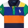 Polo Ralph Lauren Polo Shirt Ribbed Big Pony Print Short Sleeve Kids Kids Tops CWPOKNIG8020621-999