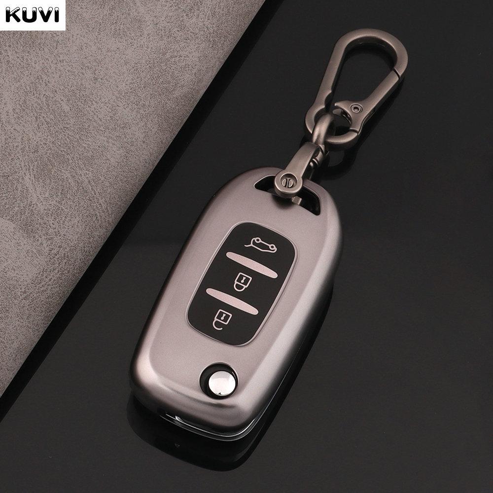 Tpu Car Flip Key Case Cover Shell For Renault Kwid  Kadjar Captur Megane Sandero Stepway Logan Clio 5  Arkana