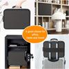 1pc Document Organizer with Lock Upgraded Heat Insulated Fireproof Waterproof 3 Layers File Organizer Portable Safe Storage for Important Documents