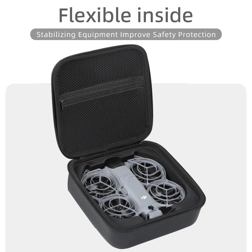 Anti-Scratch Dustproof Storage Handbag for DJI Neo 2 Hard Shell Portable Travel Case Drone Accessories Organizer