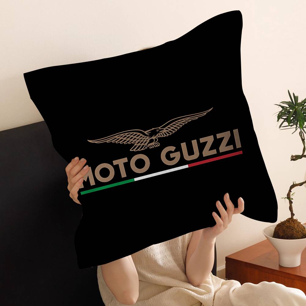 Moto Guzzi Motorcycle Office Cushion Pillowcase Car Cushion Cover45X45Cm Lumbar Pillowcase Sofa Pillowcover