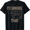 Chef Butcher Cook BBQ I'd Smoke That Cow Beef Funny Gift T-Shirt