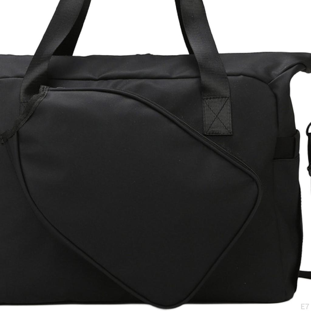 Crossbody Bag for Pickleball Rackets with Separate Shoe Compartment