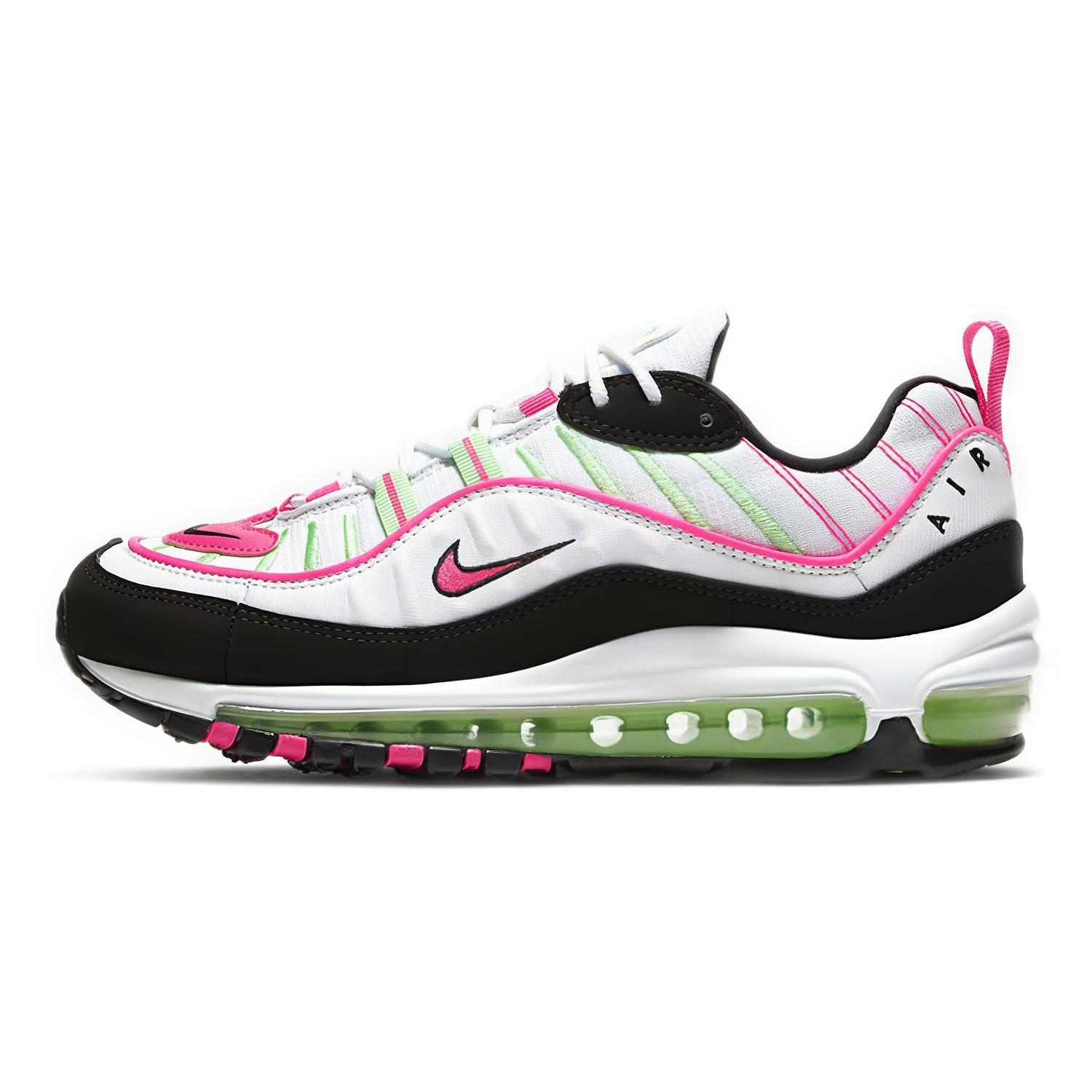 

Nike Air Max 98 White Illusion Green Hyper Pink Women s 37.5