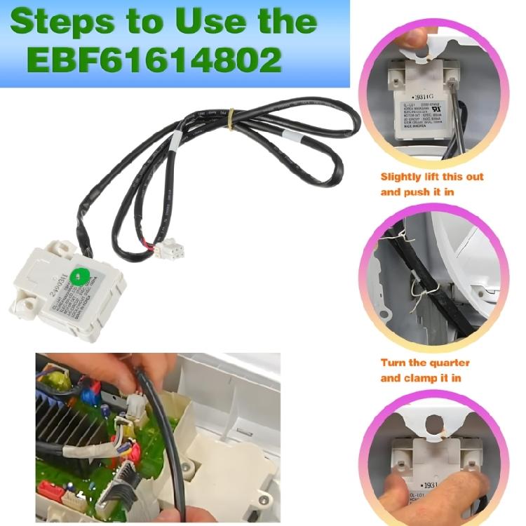 Universal Washing Machine Lid Switches Replacement Lid Switches Assembly Model EBF61674802 Washing Machines Accessories