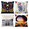 C-cage the E-elephant Album Cover Cushion Cover Pattern Printed Pillowcase for Living Room Sofa Cushion Cover & Bedroom Decor