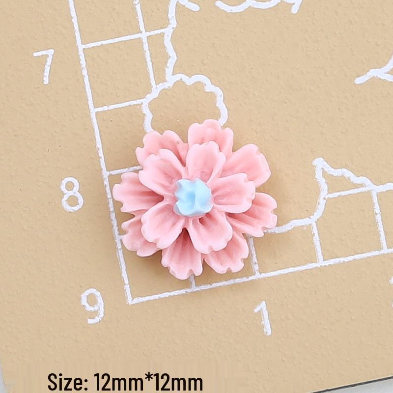 Multi-layer Cartoon Flower DIY Hair Clip Accessory Pack