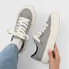 Nové plátěné boty s nízkým svrškem sportovní a volnočasové pánské boty niche silná podrážka zvyšující výšku plátěnky pánské