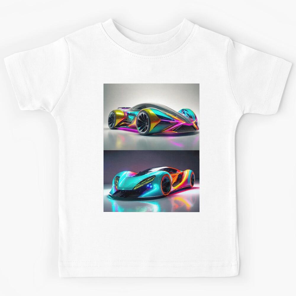 Futuristic Concept Cars Kids T-Shirt 110