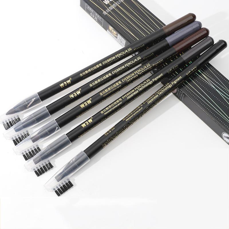 Crayon à sourcils fileté pour tatouage, imperméable, résistant à la sueur, anti-taches, naturel et lisse, ne se décolore pas, maquillage