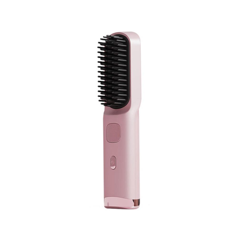 Type-C Rechargeable Straight Hair Comb 140-200C° Wireless Hair Straightener  Home Salon