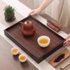 Chinese Bamboo Tea Tray Water Storage Kung Fu Tea Set Simple Rectangular Serving Trays Tea Storage Store Up Water Tray