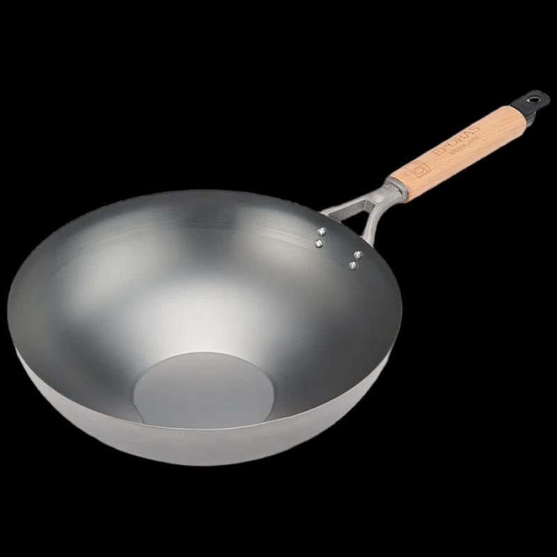 EPORAS Супернитрированный глубокий китайский вок 30 см