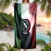 Asciugamano da Spiaggia Asciugatura Rapida in Microfibra Assorbente Portatile da Viaggio per Nuoto con Stampa SSC Napoli