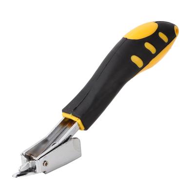 Estofamento resistente durável removedor de grampos removedor de unhas com cabo de borracha ferramenta multi-mão