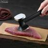 1PCS Heavy-duty Kitchen Meat Mallet With Rubber Handle And Alloy Hammer Head For Easy Pounding And Tenderizing Of Meat
