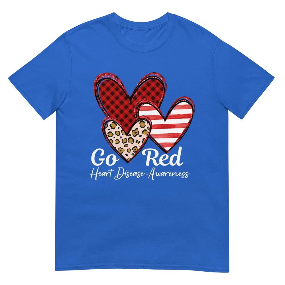 Go Red Heart Disease Awareness Chd Unisex February Wear Red TShirt