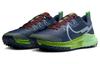 Nike React Pegasus Trail 4 Thunder Blue Chlorophyll Vapor Green Light Armory Blue DJ6158-403