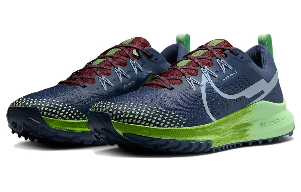 Nike React Pegasus Trail 4 Thunder Blue Chlorophyll Vapor Green Light Armory Blue DJ6158-403