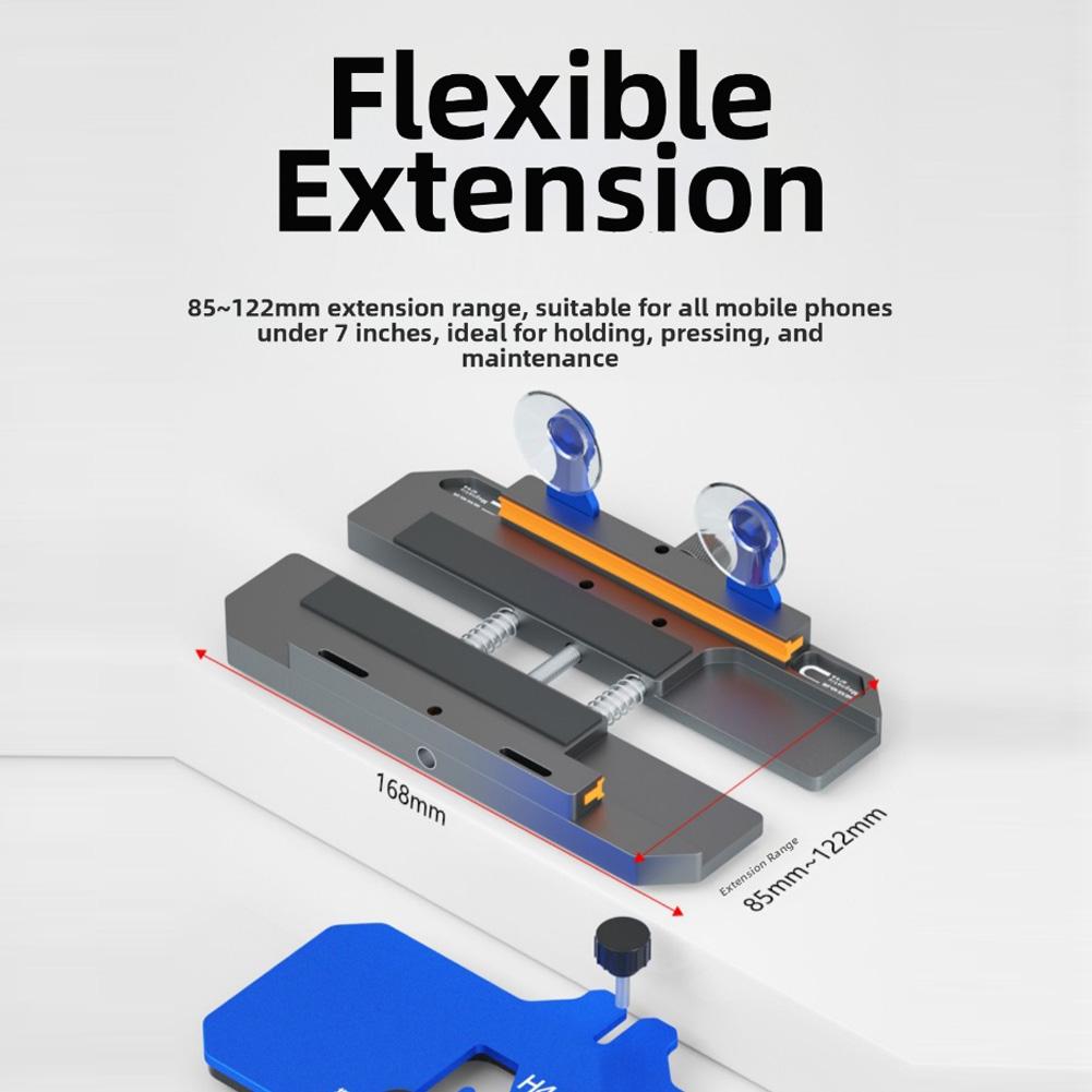 Mobile Phone Repair Clamp with Stainless Steel and Artificial Stone Materials for Heat Dissipation and Long Lasting Use