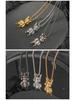 Twelve Zodiac Dragon Titanium Steel Necklace - European & American Original Design