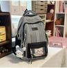 Schoolbag New High-value Spine Protection College Student Backpack Junior High School Students Large Capacity Cute Girls Schoolbag Lightweight