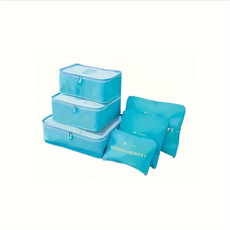Home Travel Six-Piece Storage Set: Lingerie & Clothes Organizer with Logo Print Option