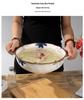 14-Zoll Keramikschüssel mit Doppelohren für Sauerkrautfisch & Suppe, Mao Xue Wang Stil