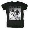 Gallows End Hardcore Rock European Dark Style Heavy Metal Punk Nuclear Punk Memorial Black ShortSleeved TShirt