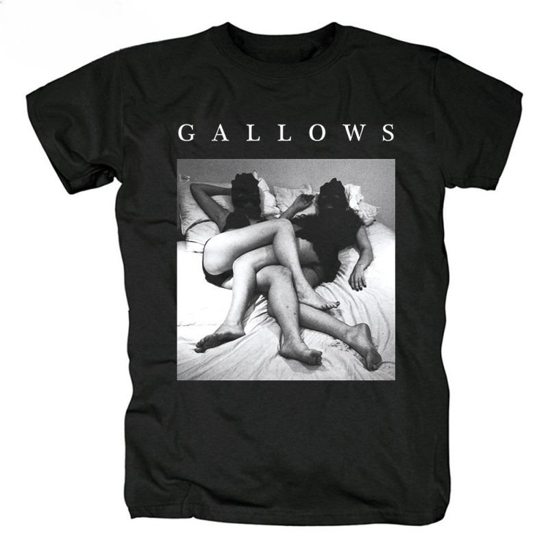 Gallows End Hardcore Rock European Dark Style Heavy Metal Punk Nuclear Punk Memorial Black ShortSleeved TShirt