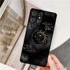 Crescent Moon Sun Phone Case For Samsung Galaxy S25 Ultra S9 S10 S20 S22 S21 Plus S23 FE S24 Ultra Full Cover
