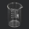 10PCS Beaker Borosilicate Glass Clear Scale Laboratory Beaker for Academic Industrial Experiment 10ml