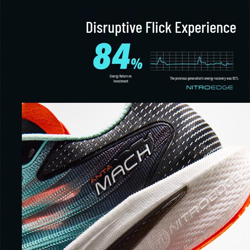 Anta Mach 4 Men's Racing Training Running Shoes