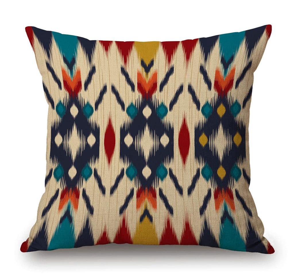 Kokopelli Southwest Kissenbezug Stammesflötenspieler Kissenhülle Native American Stil Heimdeko Boho Geschenk
